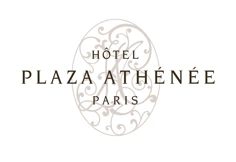 Logo Plaza Athénée, palace parisien partenaire du CMH